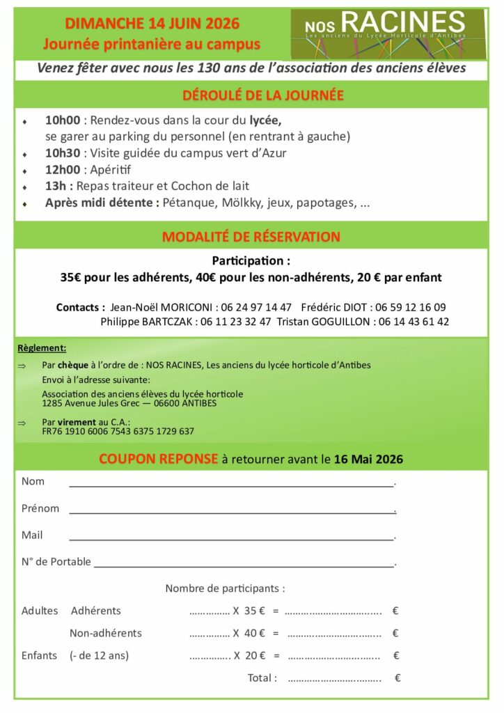 Journée printemps Lycée 14 juin 2026 V3